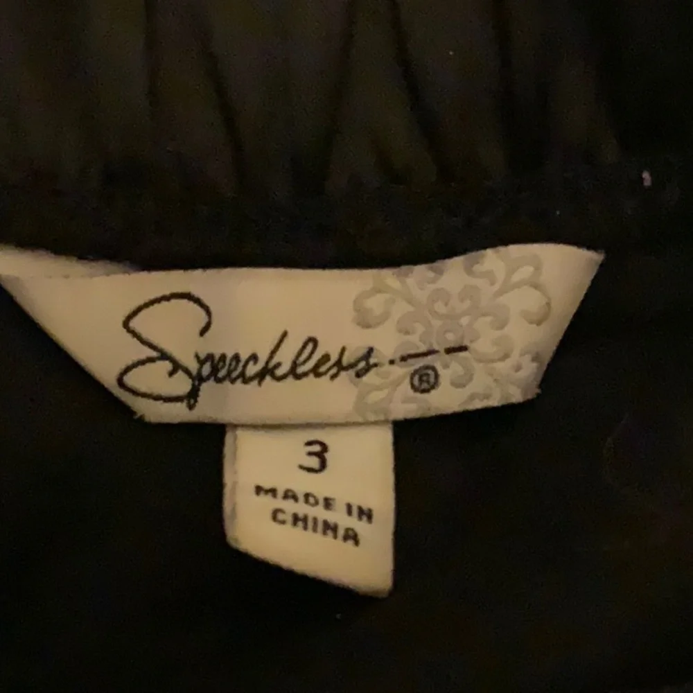 Speeckless dress Jr size 3 strapless dress - Picture 6 of 7